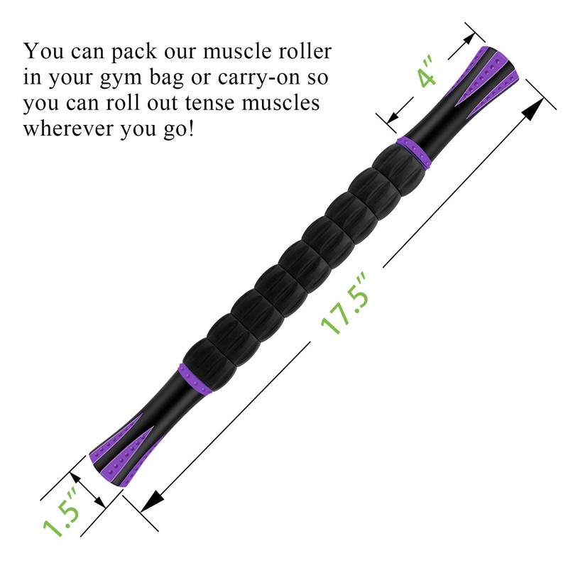MZDXJ Muscle Roller, Massage Roller Stick for Athletes, Help Reducing