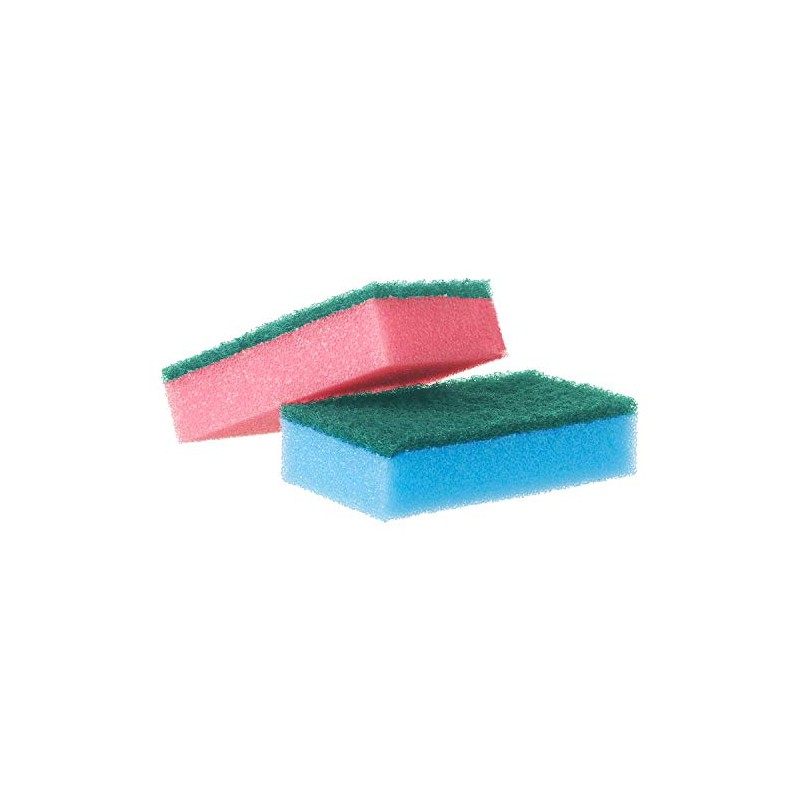 Spontex Essentials Sponge Scourers - 12 Packs of 10 (Total