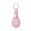 COGURE COPAT-K Charm Keychain, AirTag Case, Genuine Leather, Air Tag