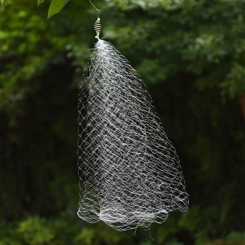 VORCOOL Replacement Net Fishing Cast Net Bait Trap Fishing Rod
