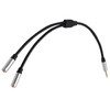 AIMHDUTY Headset Splitter, 3.5mm Headphone Mic Splitter Cable with 1