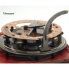 KHUMYAYAD Handmade Brass Sundial Compass Fully Functional with Pure Leather