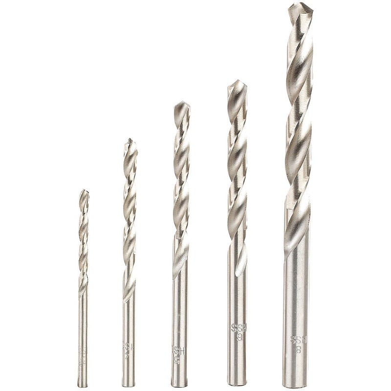 AGT Drill Bit Set 15 Pieces with HSS Metal Drill,