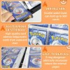 400 Card Pocket Binder with 4 Pocket Sleeves Trading Cards