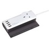 SMJ Electrical SMJSDESKT Desktop Charging Station with USB - Black/White