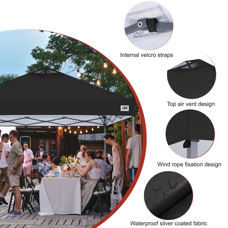 ABCCANOPY Replacement Canopy Top for Easy Pop up Canopy Tent
