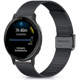 Harikiri 18 mm 20 mm 22 mm Metal Bracelet with Garmin Venu 3S/Venu 2S/Vivoactive 4S/Vicomove 3S/Forerunner 265S, Garmin Venu/Venu Sq/Forerunner 55/Vivoactive 5, Garmin Venu 2/Venu 3, Stainless Steel