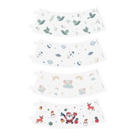 Dreamegg Coverlets for Sleep Trainer Clock for Kids Toddler, Space Christmas Baby Bird Themes, Easy Peel & Cover Design, Idea for Baby Room Decor