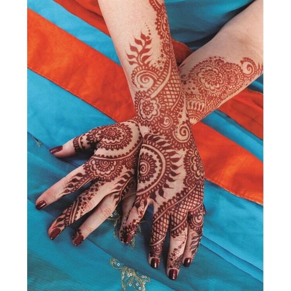 India Herbal Red Henna Cones Temporary Tattoo Body Art Ink 3 pcs