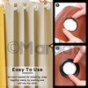 Mardatt 20 Pack Curtain Grommets 1.6 Inch Inner Diameter Silencing