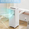 8000 BTU Portable Air Conditioner, Powerful Cooling for 700 Sq.ft