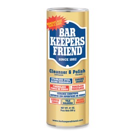 Bar Keepers Friend - Limpiador y abrillantador en polvo (1, 21 onzas)