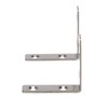 Seachoice Marine-Grade 90-Degree Angle Bracket, Polished 304 Stainless Steel, 2-3/8