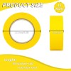 Oleitodh 12 Rolls Yellow Painters Tape Bulk 2 inch x