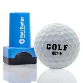 HODL 21 Ball Badge Golf Ball Stamp – Self-Inking Golf Marker, Quick-Dry & Waterproof – No Leaks, No Messy Refills – Durable, Reusable Golf Ball Stamper Golfing Gift & Accessory (Golf Dad)