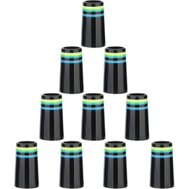 SummerHouse Multi-Ring Golf Iron Ferrules Compatible with 0.355'' Tapered Steel Shaft and 0.370'' Parallel Shaft