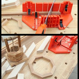 Saw Storage Box | Woodworking Cutting Tool | Accurate Cutting Adjustable Angles Mitre Saw, Hand Saw Box, Steel Back Saw Multi-Function Tool Organizer for Carver, Carpenter