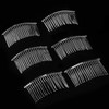 Senkary 10 Pieces Metal Hair Comb Clip Wire Wedding Bridal