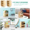 DF DARFOO Bamboo Desk Organizer Storage Accessories - Ultra-large 13