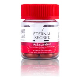 Astaxantina / Colageno 40/200 Mg + Elasticidad Para Piel