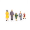 CWBPING 20pcs Model Train G Scale Street Figures 1:25 Painted