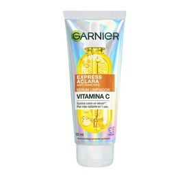 Garnier Express Aclara Vitamina C Serum Limpiador Facial Espumoso Iluminador Antimanchas 100ml. Limpia a profundidad sin resecar la piel. Para todo tipo de piel.
