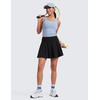 CRZ YOGA High Waisted Flowy Tennis Skirts for Women Pleated
