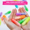 6Pcs Scented Mini Highlighters Set, Fragrant Fun Office Accessories, Plastic