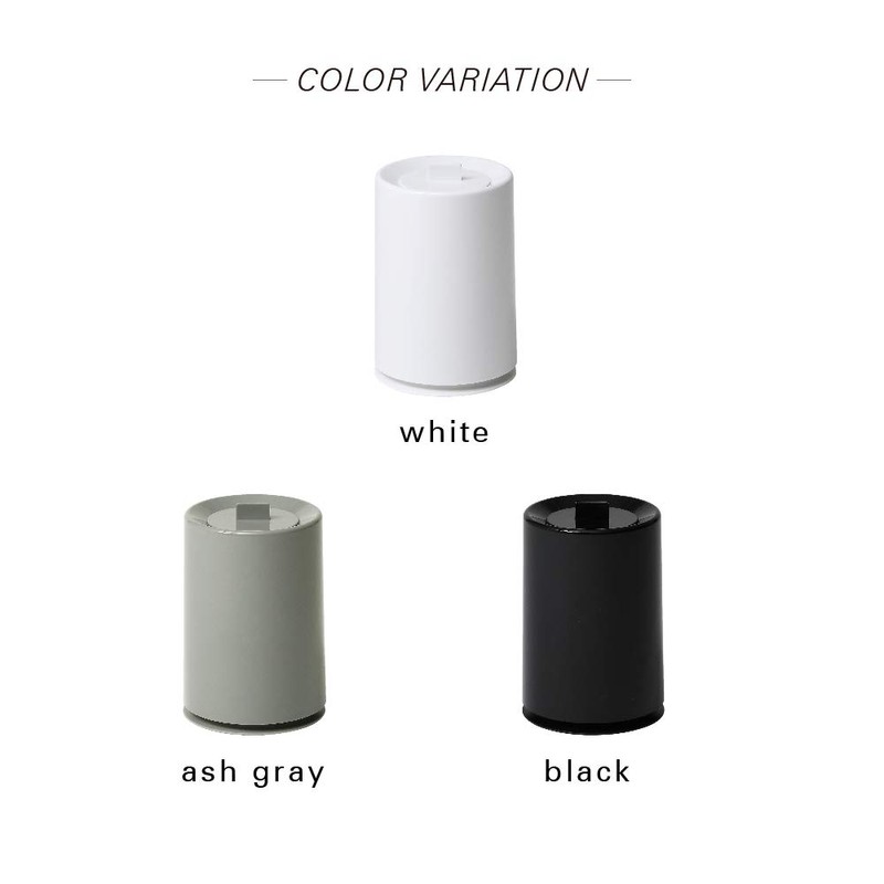 ideaco Mini TUBELOR Trash Can Round Shape 1.2L Diameter 4.9