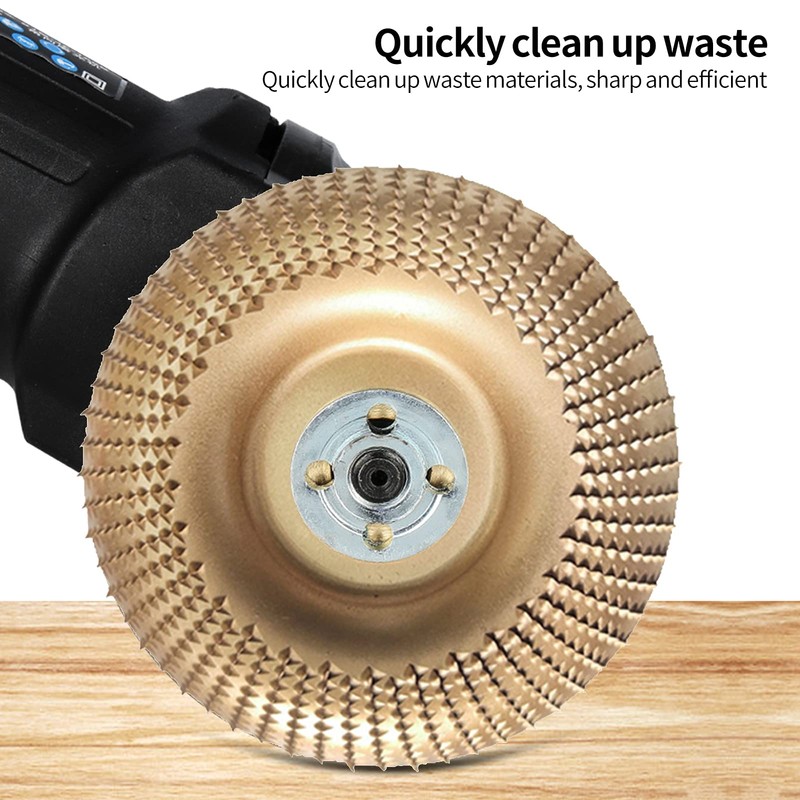 Candeon Wood Grinding Wheel Angle Grinder Disc 22mm Bore Woodworking