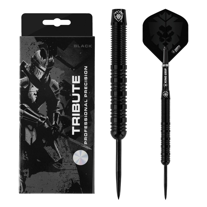 KOTO - Tribute Darts 18 Gram, Black, Incl. KOTO Flights,
