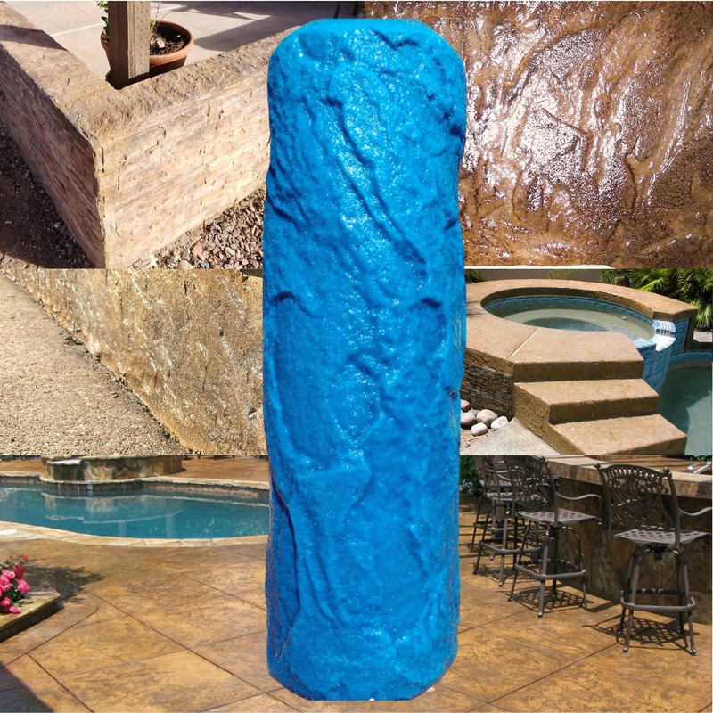 The "Original Designed" Weathered Flagstone Concrete Stamping Texture Roller And