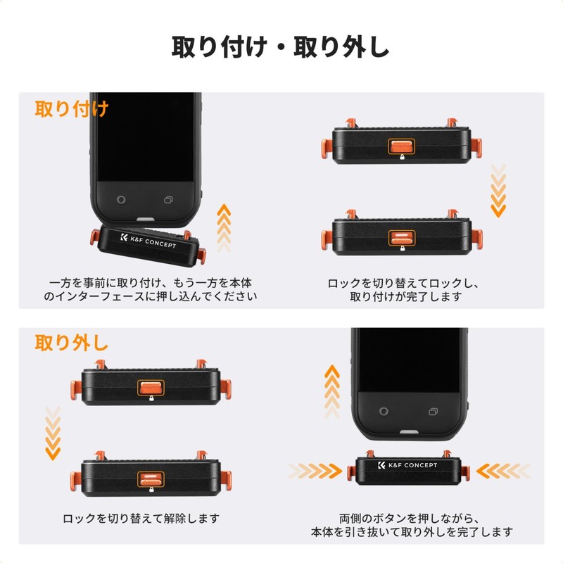 K&F CONCEPT Insta360 X5 Dedicated Magnetic Quick Release Mount for