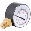 Manómetro para combustible, aire, aceite o agua 0-4 bar /