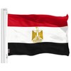 USA American & Egypt Egyptian Flags 3x5 FT Combo Printed
