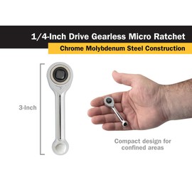 Titan - 1/4 Gearless Micro Ratchet (11200)