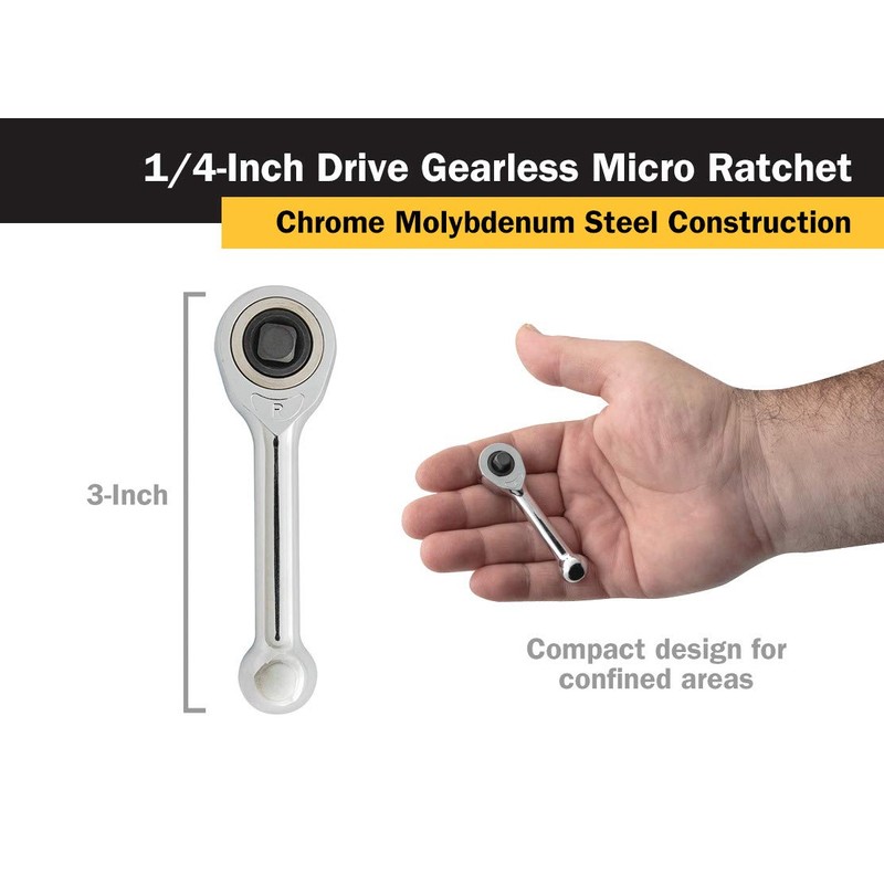 Titan - 1/4 Gearless Micro Ratchet (11200)