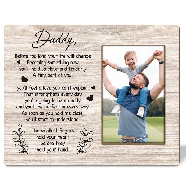 Dad to Be Picture Frame - New Father Gift, You