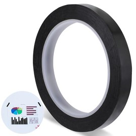 COSIMIXO - Cinta negra de 30 m x 2 pulgadas, impermeable, sin residuos, no reflectante, fácil de rasgar, cinta de escenario mate para fotografía, fond