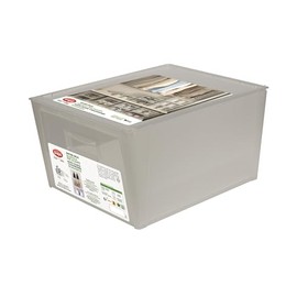 Snips, Shoe Storage Box, Shoe Organizer, Space-Saving Shoe Box, 37 x 27.7 x 25.7 cm, Stackable Shoe Container, Closet Shoe Organizer, Made in Italy