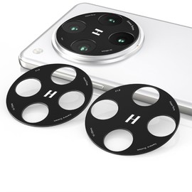 QJONSIU For Oppo Find X8 Pro Camera Protective Film, [2 Pack] Aluminium Metal Camera Lens Protector Film, [Anti-Scratch] Compatible with Oppo Find X8 Pro Black