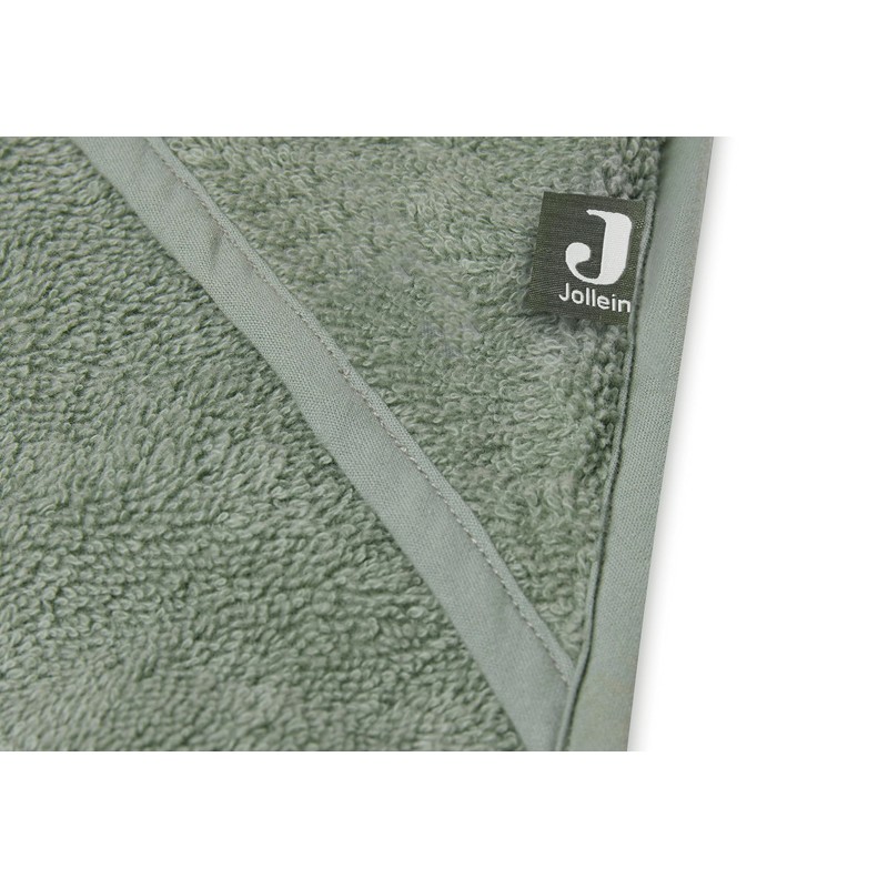 Jollein Hooded Towel Terry Cloth 75 x 75 cm Ash