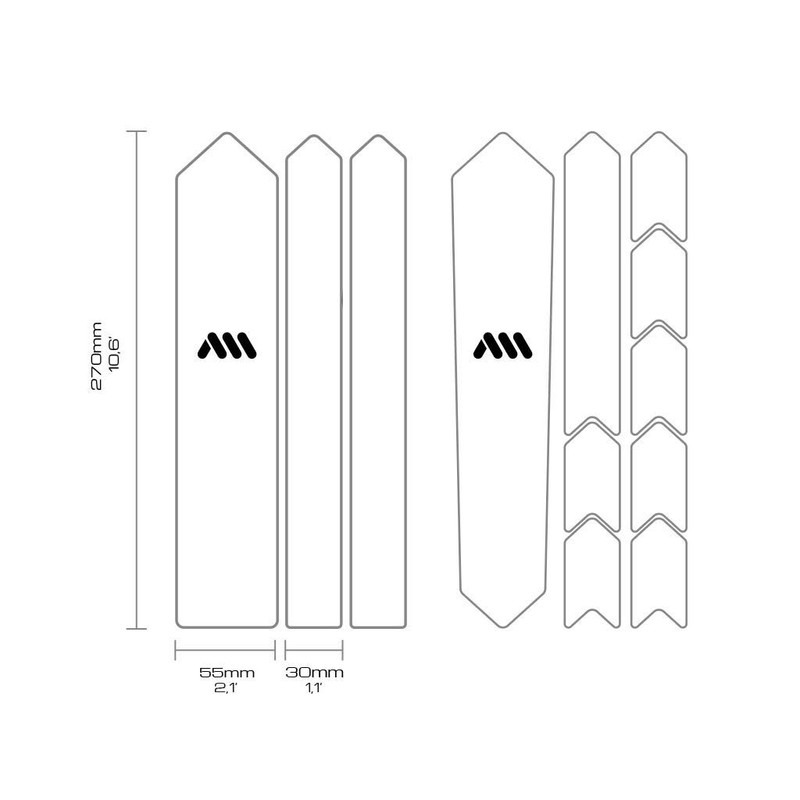 Frame Guard ROAD & GRAVEL (Sterrato Black)