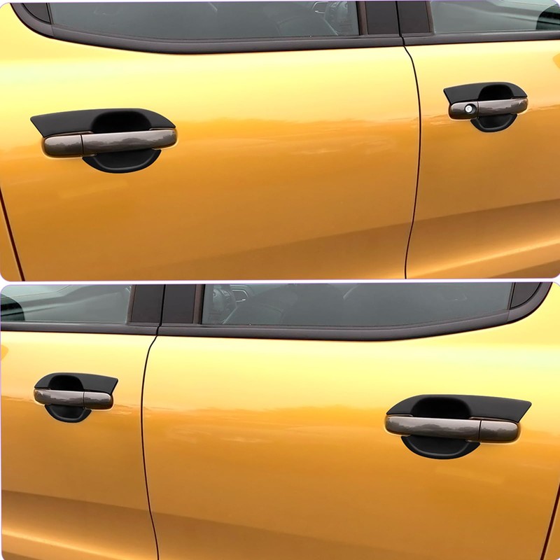SUERAUTO4X4 Door Handle Bowl Insert Cover for Ford Ranger PX1