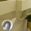 Rumyve U-Shape Washer Drain Hose Hook,U-Bend Hangle Pipe Supports,Plastic Universal