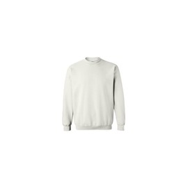 Gildan Fleece Crewneck Sweatshirt, G180 White, Medium