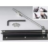 Lightweight Aluminum Alloy Door Closer Light Spring Loaded Adjustable Auto