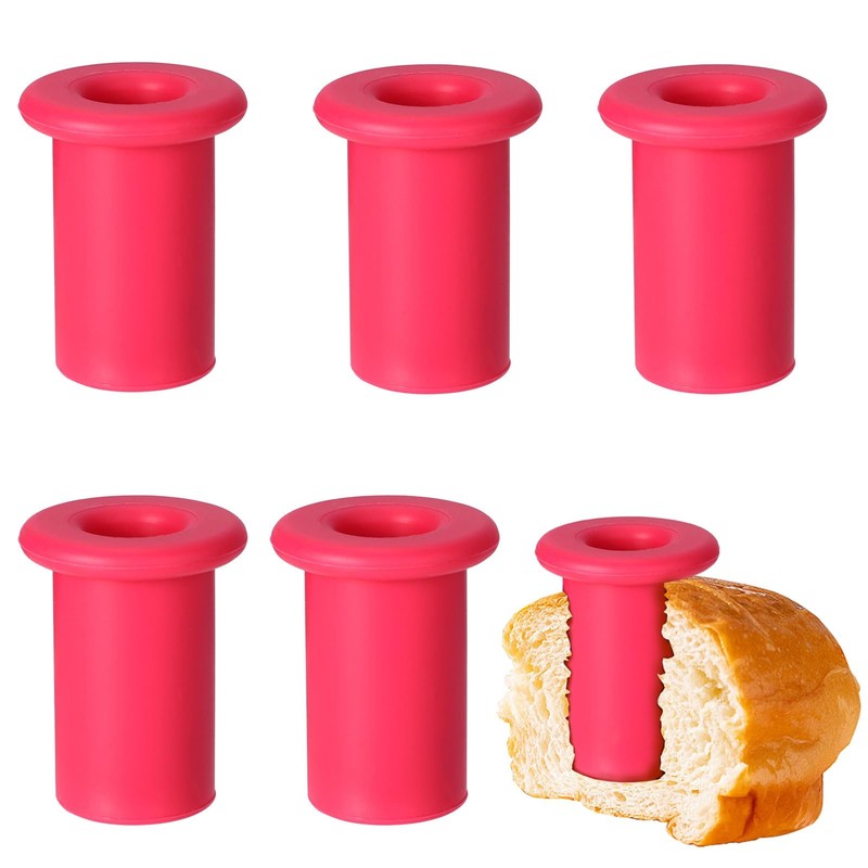 12pcs Cupcake Corer Tools Silicone Reusable Safe Cupcake Hole Cutter