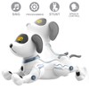 Fisca Remote Control Dog, RC Robotic Stunt Puppy Voice Control