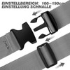 Tatxmalv Pack of 2 Suitcase Straps, Adjustable Non-Slip Suitcase Straps,